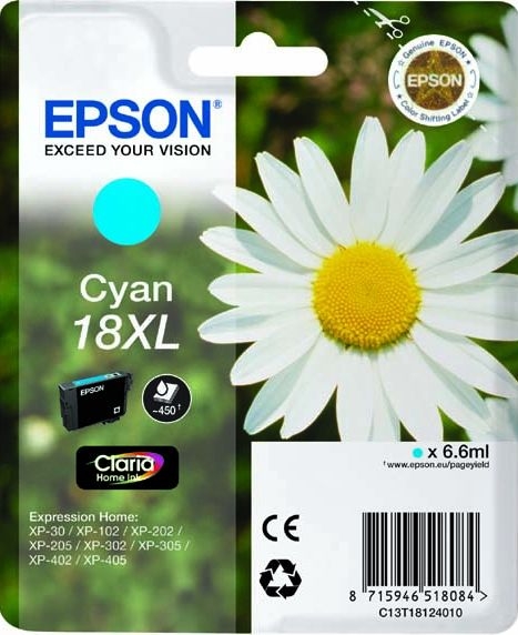 Tinta Epson 18XL,  T1811 