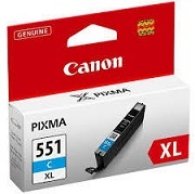 Tinta Canon CLI-551 XL CY